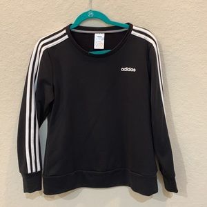 Black Adidas crewneck, women’s size S